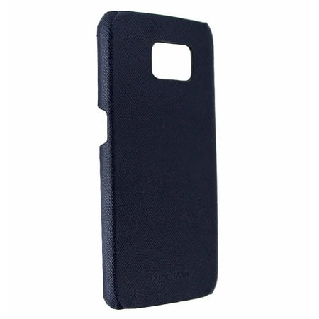 Marine Hatch Covers - Cole Haan Cross-Hatch Leather Case Cover for Samsung Galaxy S6 - Marine Blue (Refurbished)