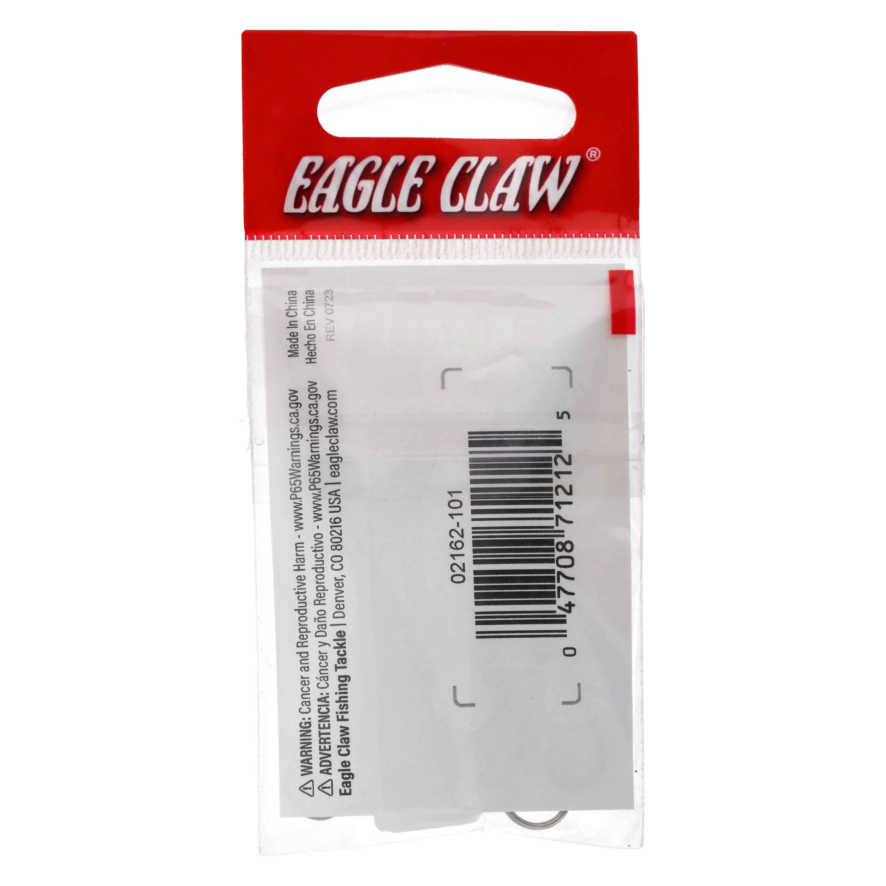 (6 pack) Eagle Claw Fish Finder Swivel Small White 5 Pack , 02162-101