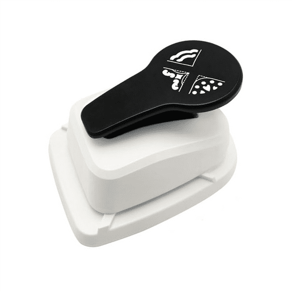 Craft Corner Decor Lace Puncher,3in1 Paper Crafts Punch - Scrapbook Border for Cards & Arts