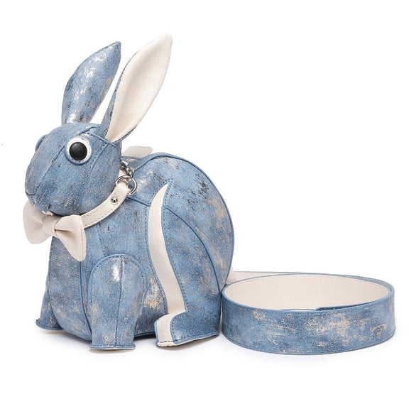 Giaone Women Bag Rabbit Shape Shoulder Bag Stylish Handbag PU Crossbody Bag
