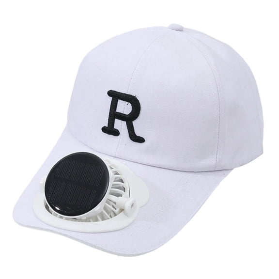 Womens Hat , Beach Hats , Women's Hats & Caps Solar Powered and USB Rechargeable Fan Hat for Outdoor Sun and Ventilation