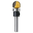 thumbnail image 2 of LOVIVER 1/4'' Shank 12.7mm Dia Woodworking Round Nose Cove Core Box Router Bit Cutter, 2 of 7