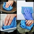 thumbnail image 4 of Non Scratch Dish Scrubbers for Cleaning Dishes (3PK) - Reusable Kitchen Sponge Replace Sponges Washing Best Household Scrubbing Pad & Alternative Dishwashing Scrub Pads Supplies, 4 of 4