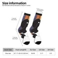 thumbnail image 2 of Silaia Bluey Print Adult Socks, Athletic Socks, Mens and Womens Crew Cushion Socks,Work Athletic Running Socks,Casual Breathable Socks, 2 of 6