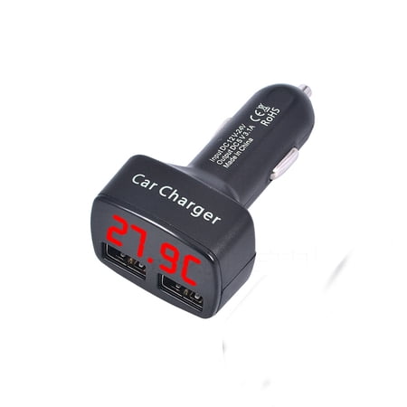3 Way Dual USB LCD Car Charger Lighter Double Power Adapter Socket Spl – www 3 Way Dual USB LCD Car Charger Lighter Double Power Adapter Socket Spl – www
