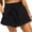 Black, variant on YUGYXL Summer Linen Shorts for Women High Waist Comfy Shorts Drawstring Elastic Waist Wide Leg Shorts with Pockets Coffee L