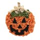 thumbnail image 4 of Puerta de calabaza de Halloween Guirnalda colgante Cartel de bienvenida Decoración de puerta delantera de otoño Suministros de fiesta rústica Material BLESIY corona de otoño, 4 of 8