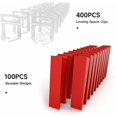 thumbnail image 2 of ShenFei Aid For Laying Tiles, 400 Clips, 100 Reusable Shims For Laying Tiles Thickness 312 Mm, 2 of 4