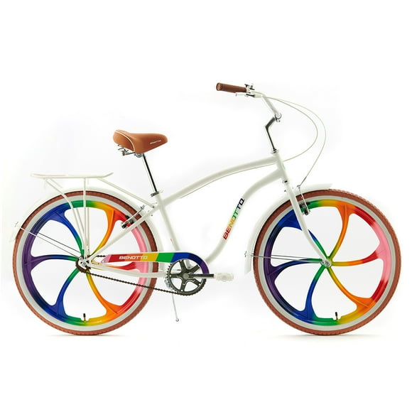 Bicicleta Benotto Tipo City Modelo Pride, Rodada 26, 1 velocidad, Multicolor