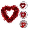 thumbnail image 3 of Zcyifa Valentine's Day Wreath Valentine's Day Wreath Decorative Front Door Wreath Heart Shaped Wreath for Valentine's Day, 3 of 10