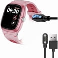 thumbnail image 1 of xixishop Compatible with Anyloop ALK1 Smart Watch Charger, Magnetic Replacement Charger Compatible for Anyloop K1, ALK1 1.5 Inches Smart Watch (Black), 1 of 1