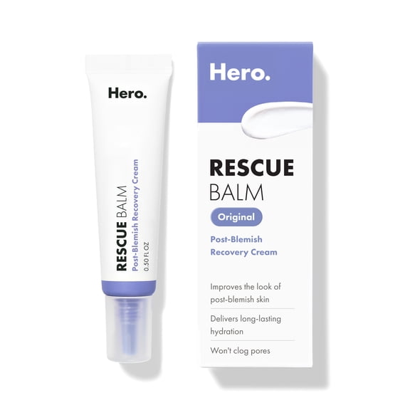 Hero Cosmetics Rescue Balm Post-Blemish Recovery Cream, 15ml