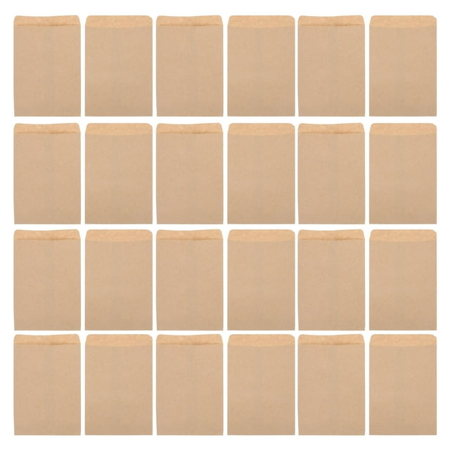 Miangastore 100 Pcs Enveloppes Kraft pour Graines Sacs de Rangement pour Emballage de Maïs Blé Riz
