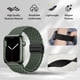 thumbnail image 2 of Compatible con correa trenzada Apple Watch de 38/40/41 mm, correa de repuesto deportiva con cierre magnético para iWatch Ultra SE Series 9/8/7/6/5/4/3/2, D, 2 of 3