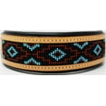 thumbnail image 3 of Small 13''- 17'' Dog Puppy Collar Genuine Cow Leather Padded Canine  60152, 3 of 3