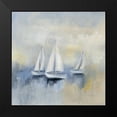 thumbnail image 2 of Vassileva, Silvia 15x15 Black Modern Framed Museum Art Print Titled - Morning Sail II, 2 of 5