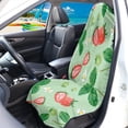 thumbnail image 3 of Uourmeti 1 Pack Car Seat Towel Cover with Strawberry Pattern, Terry Cloth Non Slip Seat Cover, Compatible with Van Truck Bucket Seat for Car Enthusiasts, 3 of 7
