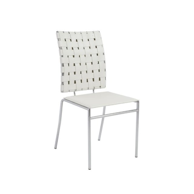 Eurostyle Chaise de Salle à Manger en Blanc
