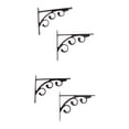 thumbnail image 1 of 4x European Style L Shaped Wall Mounted Shelf Bracket Hanging Holders Zulema none, 1 of 8