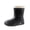 F_Black, variant on Rain Boots Women Waterproof Rubber Garden Boots,Ankle Rain Boots Lightweight Comfortable Durable Muck Boots For Rainy Day, Water Accumulation Rain Boots Women