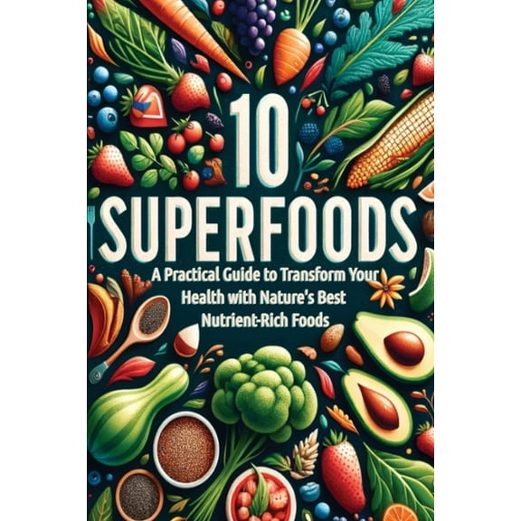 10 Superfoods: A Practical Guide to Transform Your Health with Nature's Best Nutrient-Rich Foods, (Paperback)