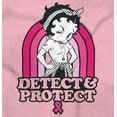 thumbnail image 2 of Betty Detect Protect Breast Cancer Women Crewneck Sweatshirt Brisco Brands 4X, 2 of 5