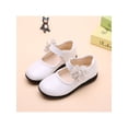 thumbnail image 5 of Oucaili Girl's Toddler Princess Flower Ballerina Flats Shoes Dress Ballet Flat Mary Jane, 5 of 5