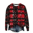 thumbnail image 6 of Ltctricy Plus Size Christmas Sweatshirts for Women Winter Fashion Cute Crewneck Pullover Top Casual Vacation Shirts, 6 of 6
