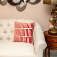 thumbnail image 6 of Parkland Collection Onyx Contemporary Crimson Pillow Cover, 6 of 6