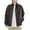 Brown, variant on Men's Casual Faux Leather Jacket Zip Up Long Sleeve Stand Collar Bomber Outerwear Fashion Sherpa Jacket Aviator PU Work Clothes Coat with Pockets 2024 Winter Saving