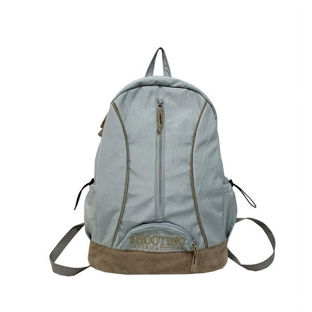 Sac à Dos Mode Grande Capacité Polyvalent Sac à Dos Décontracté en Nylon pour Étudiant