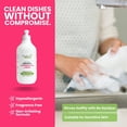 thumbnail image 5 of Aquatural Organic Dishwashing Liquid, Fragrance-Free Plant-Based Dish Soap for Sensitive Skin, 16.9 fl oz., 5 of 8
