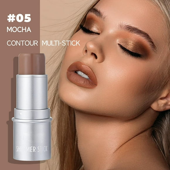 Clearance!DHALL Blush for Cheeks,blush makeup,6 Color Highlighter And Contouring Sticks Brightening Shadow Sticks Rouge Sticks,liquid blush