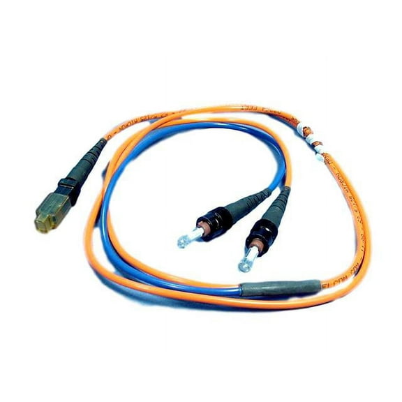 1M Leviton Fiber Optic Multi-Mode Duplex Patch Cable Cord MT-RJ ST 50 50DTM-M01