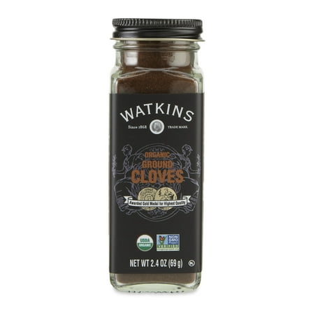 Watkins Gourmet Organic Spice Jar, Ground Cloves, 2.4 oz
