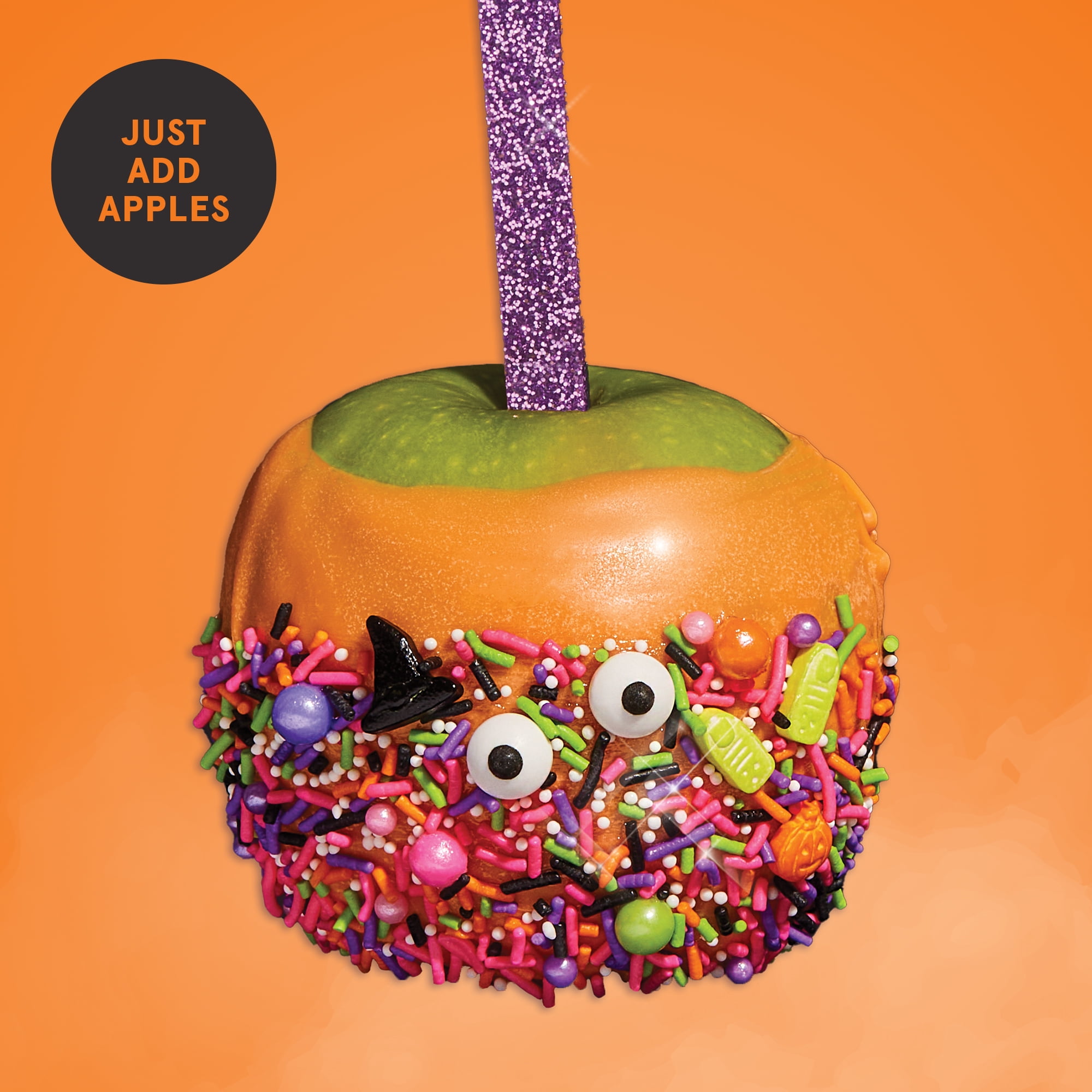 2 pack) FANCY SPRINKLES® Wicked Cute Halloween Candy Apple Kit, 9 oz -  Walmart.com, image size:2000x2000
