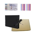 thumbnail image 2 of Photo Album 80 Black Pages Scrapbook Photo Album To Design Yourself 40 Sheets 28 X20cm Photo Book To Glue In Diy, 2 of 5