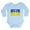 Sky Blue, variant on CafePress - Pray For Peace In Ukraine Body Suit - Long Sleeve Cotton Baby Bodysuit
