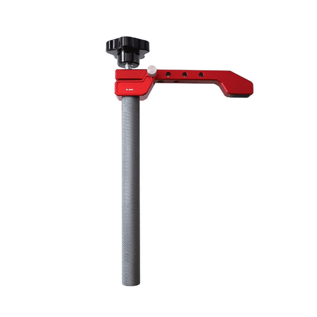 Abrazadera de Banco con Orificio para Perro de 19 mm, Abrazadera de Aleación de Aluminio Ajustable, Abrazadera de Perro de Acción Rápida para Abrazaderas de Carpintería de 19 mm