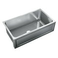 thumbnail image 1 of Just Manufacturing 36'' L x 20.5'' W Single Bowl Undermount Kitchen Sink, 1 of 1