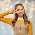 thumbnail image 5 of YEKEYI Detachable Dickey Collar Blouse for Women, Fake Half Shirts Faux False Collar for Girls Favors, 5 of 8