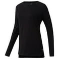 thumbnail image 5 of Reebok Womens Training Supply Jersey Basic T-Shirt, Black, XX-Small, 5 of 6