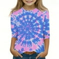 thumbnail image 2 of Long Sleeves Shirts for Girls Size 12 Girls Clothes Girls Clothes Size 14-16 T Shirts for Kids White Shirt Teen Girl Summer Valentine's Day Shirt, 2 of 5