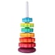 thumbnail image 1 of Spin Stack Toy Plastic Colorful Educational Wheel Spinning Stacking Toy For Infants Toddlers, 1 of 4