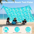 thumbnail image 2 of Barras de playa para carpa de playa Eiszhjk, 200 cm, 2 unidades, plegables, 2 of 7