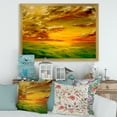 thumbnail image 3 of Designart 'Colorful and Bright Sunset At Santa Rosa California' Farmhouse Framed Art Print, 3 of 4