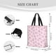 thumbnail image 3 of Easygdp Cute Pig Bolsa Tote para Mujer, Bolso de Hombro para Trabajo, Playa, Viajes, Compras y Supermercado, 3 of 7