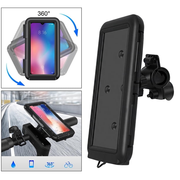 Bolsa de Montaje para Teléfono en Bicicleta, Pantalla Táctil, Teléfono, , Bicicleta, Bicicleta, Cochecito, Manillar, Soporte para Teléfono Móvil, B SOLEDAD Soporte para teléfono de bicicleta