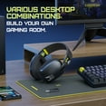 thumbnail image 5 of Onikuma B2 Gaming Headset 2.4GHz USB Wired Gaming Headphones with Mic, Ergonomic Design 5.3 Bluetooth Headphones for PS5, PS4, Switch,PC, 5 of 6