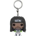 thumbnail image 1 of Richard Sherman: Pocket Pop! Mini-Figural Keychain Bundle with 1 Compatible 'ToysDiva' Graphic Protector (10243 - B) Funko -, 1 of 2